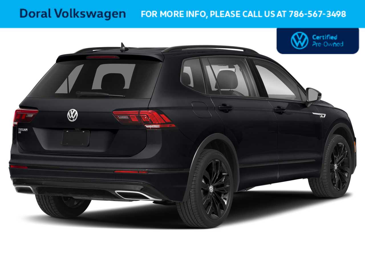 2020 Volkswagen Tiguan SE R-Line Black 2