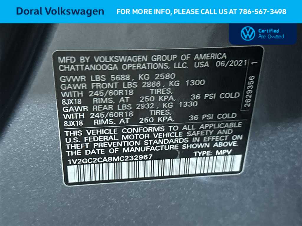 Thumbnail: 2021 Volkswagen Atlas - 27