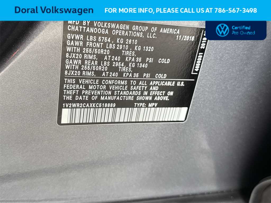 Thumbnail: 2019 Volkswagen Atlas - 29