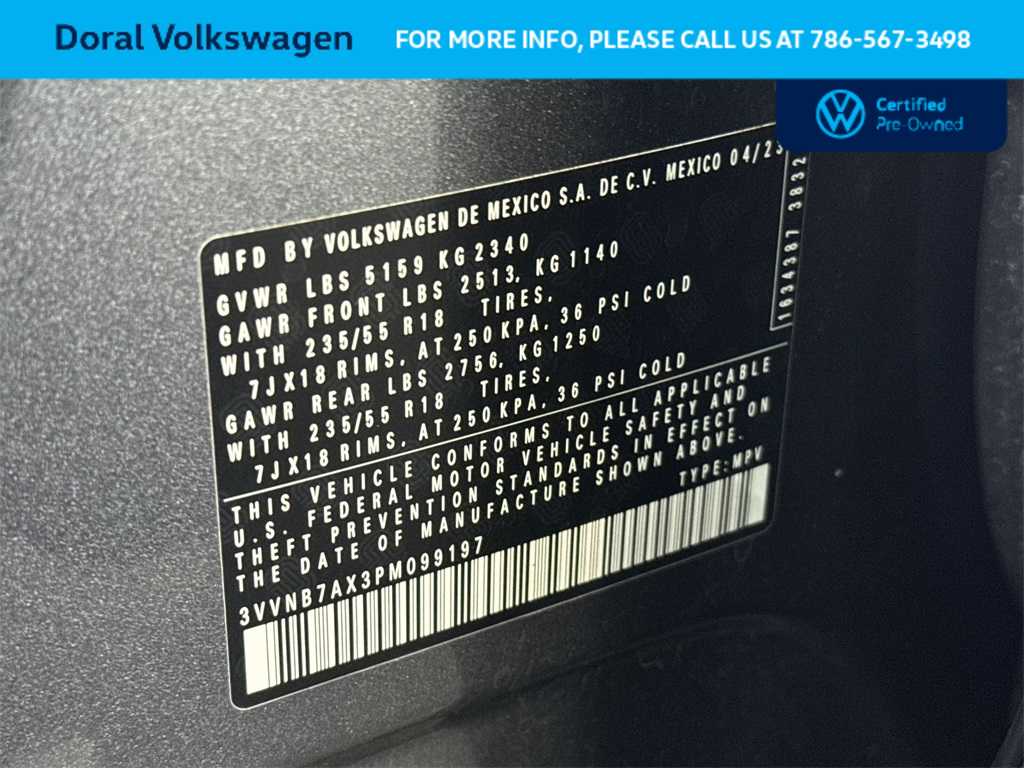 Thumbnail: 2023 Volkswagen Tiguan - 29