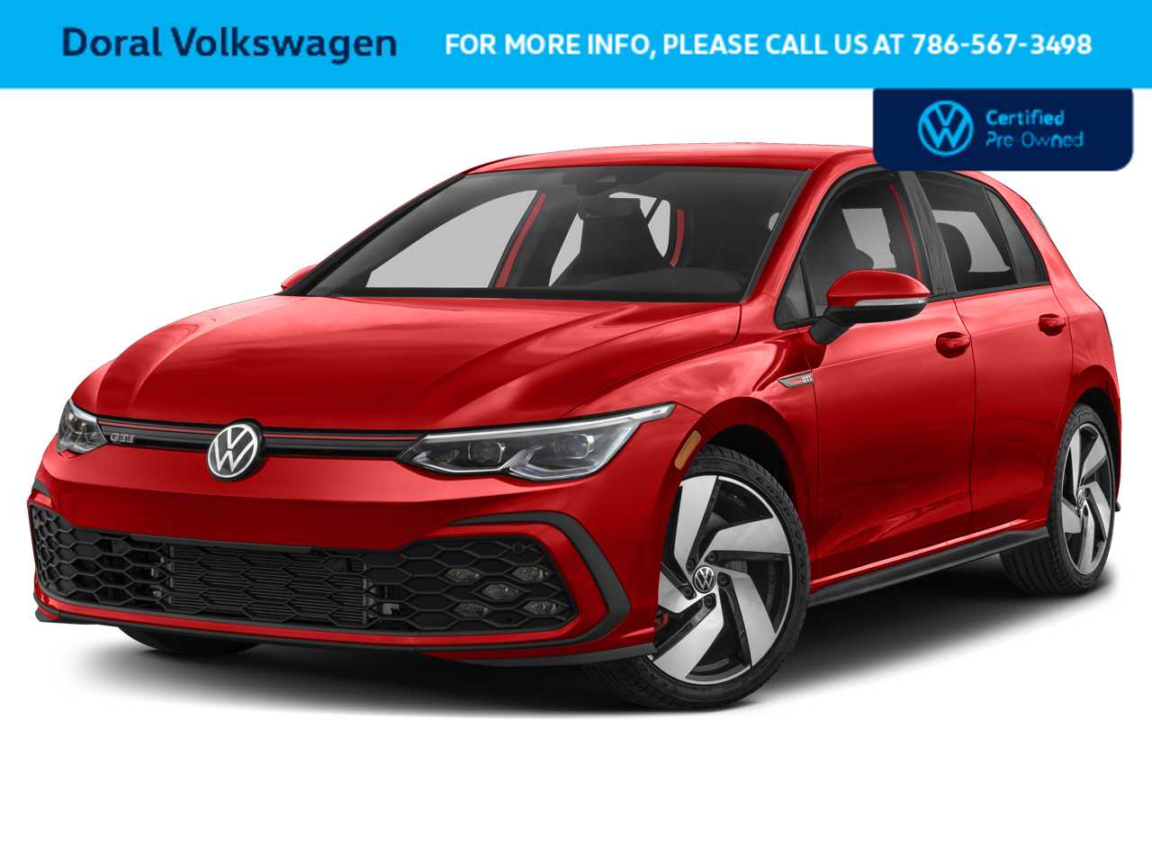 2024 Volkswagen Golf GTI S Hero Image