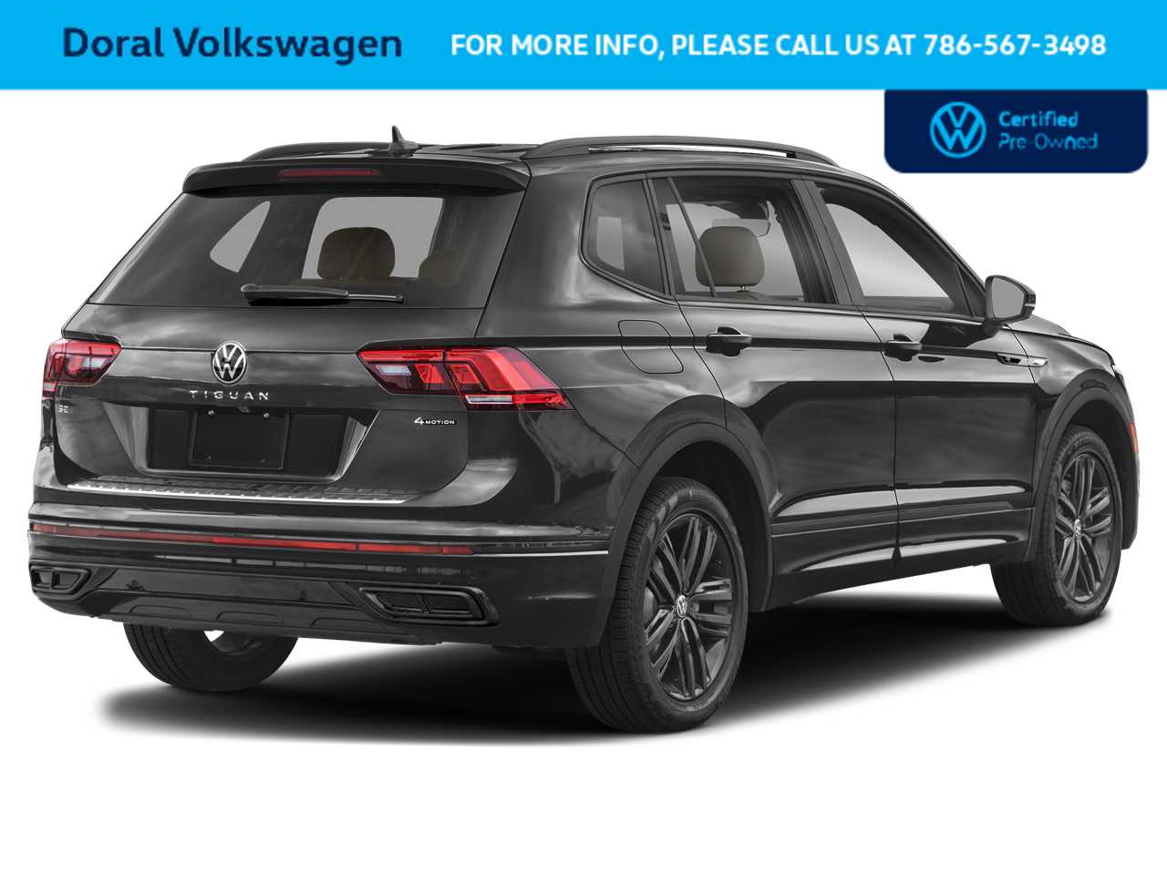 2022 Volkswagen Tiguan SE R-Line Black 2