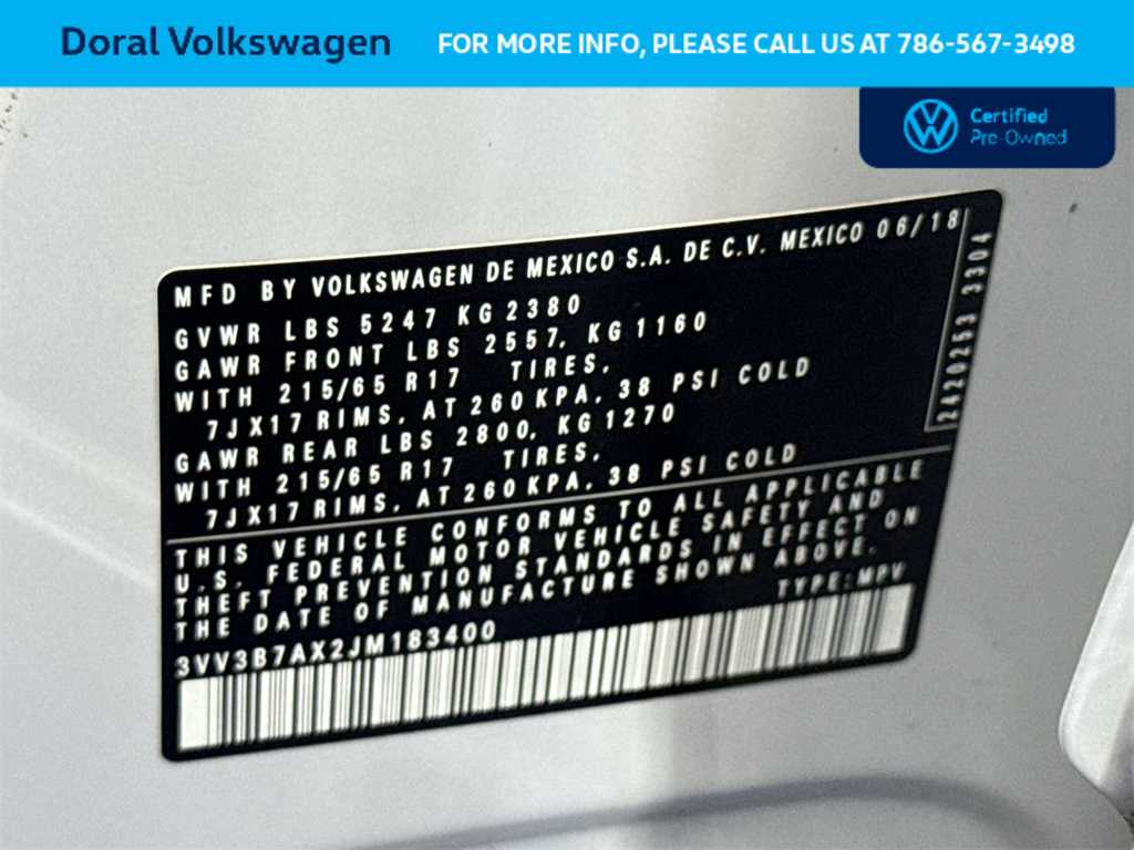 Thumbnail: 2018 Volkswagen Tiguan - 29