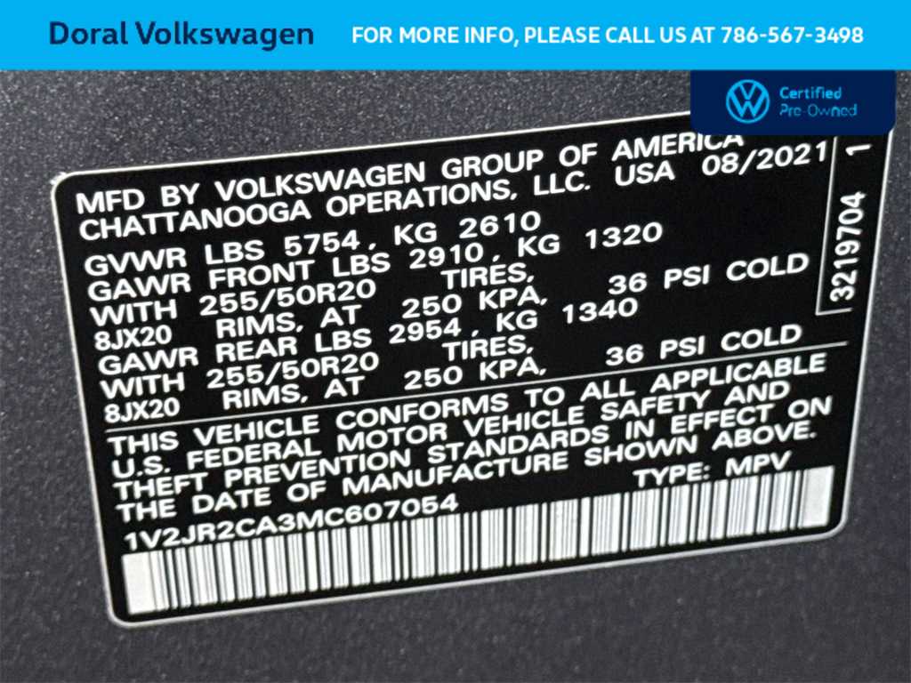 Thumbnail: 2021 Volkswagen Atlas - 29
