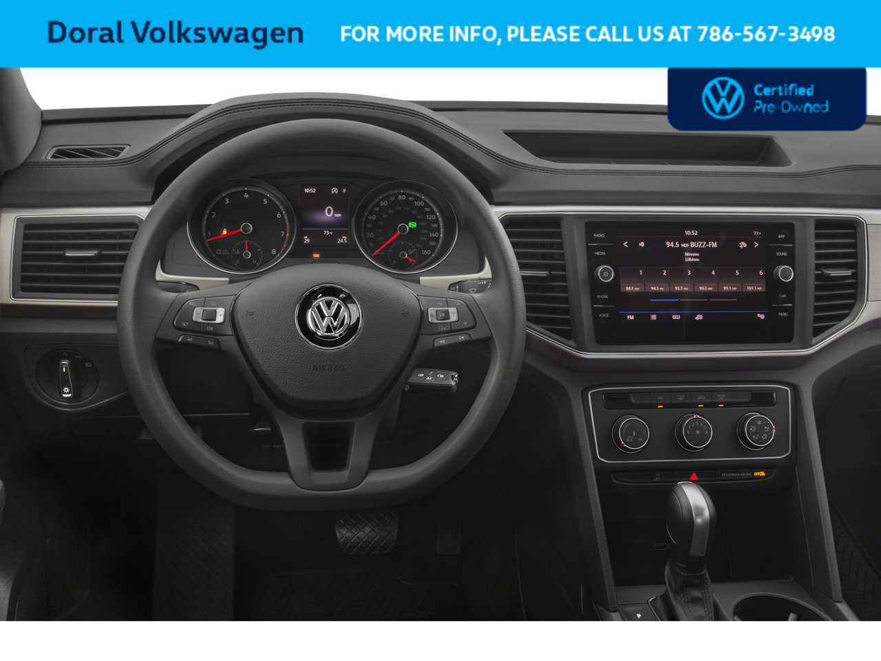 2019 Volkswagen Atlas SE 7