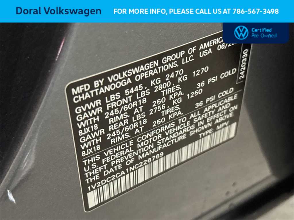 Thumbnail: 2022 Volkswagen Atlas - 29