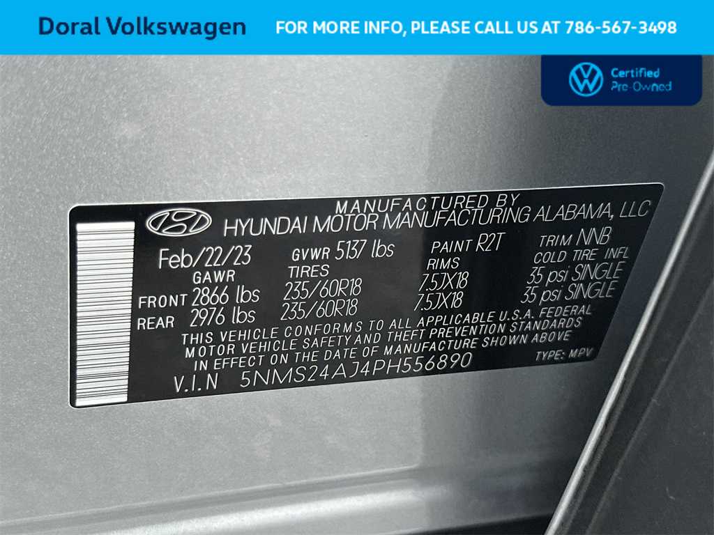 Thumbnail: 2023 Hyundai Santa Fe - 29