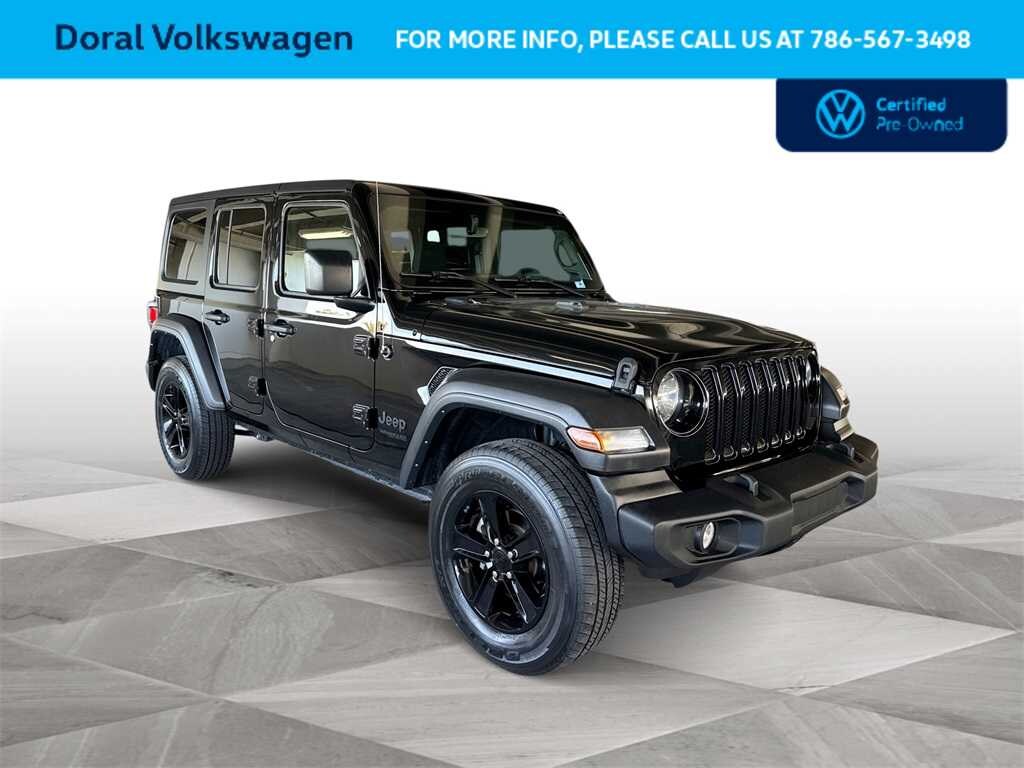 Used 2022 Jeep Wrangler Unlimited Sport Altitude SUV