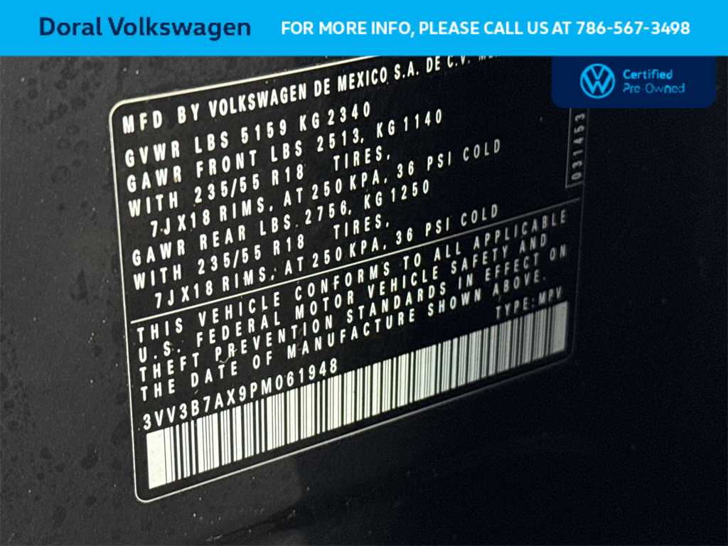 Thumbnail: 2023 Volkswagen Tiguan - 29