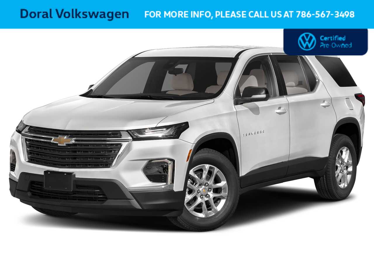 2023 Chevrolet Traverse LT Hero Image