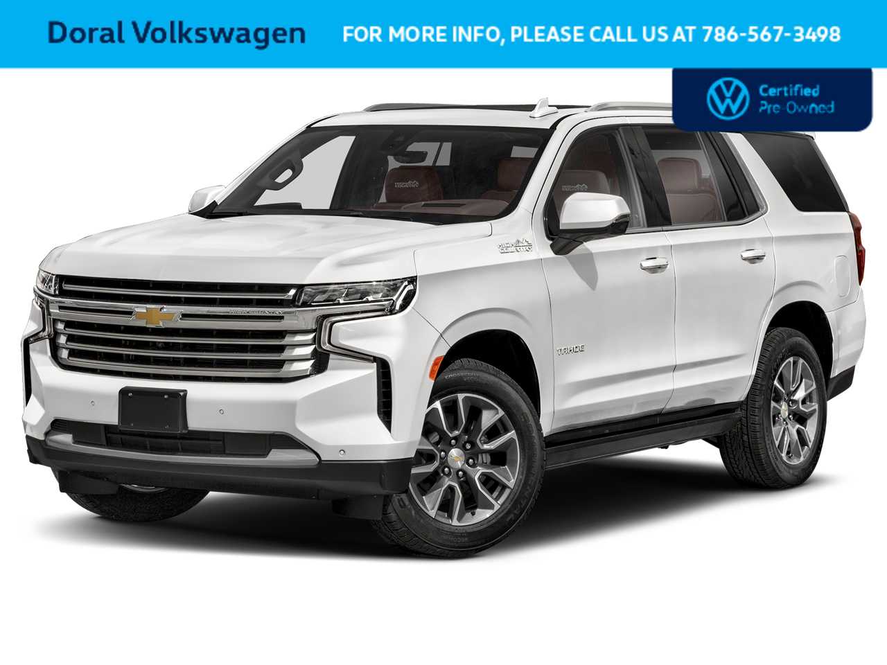 2021 Chevrolet Tahoe High Country Hero Image