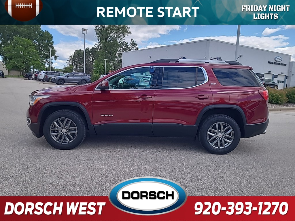 Used 2017 GMC Acadia SLT-1 with VIN 1GKKNULS4HZ259410 for sale in Green Bay, WI