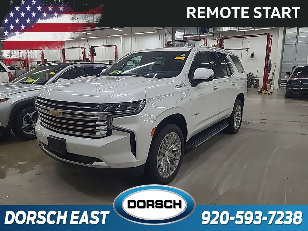 Used 2024 Chevrolet Tahoe High Country with VIN 1GNSKTKL4RR107841 for sale in Green Bay, WI