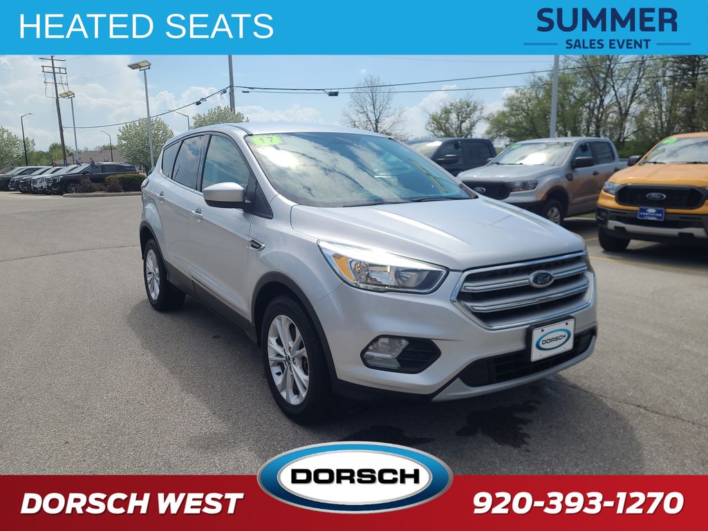 Used 2017 Ford Escape SE with VIN 1FMCU9GD7HUA01077 for sale in Green Bay, WI