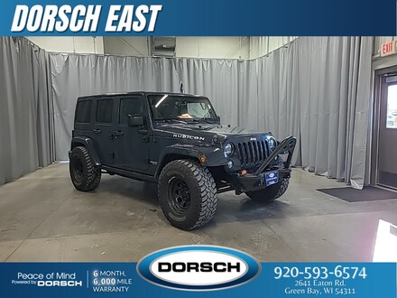 Featured used vehicle 2017 Jeep Wrangler Unlimited Rubicon SUV for sale in Green Bay, WI