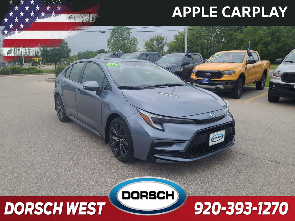Used 2023 Toyota Corolla SE with VIN JTDBDMHE4P3005456 for sale in Green Bay, WI