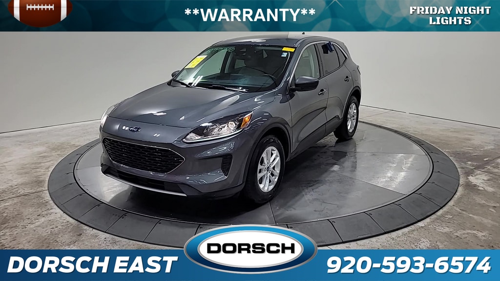 Certified 2022 Ford Escape SE with VIN 1FMCU9BZ0NUA79005 for sale in Green Bay, WI