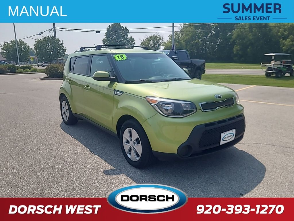 Used 2016 Kia Soul Base with VIN KNDJN2A22G7869301 for sale in Green Bay, WI