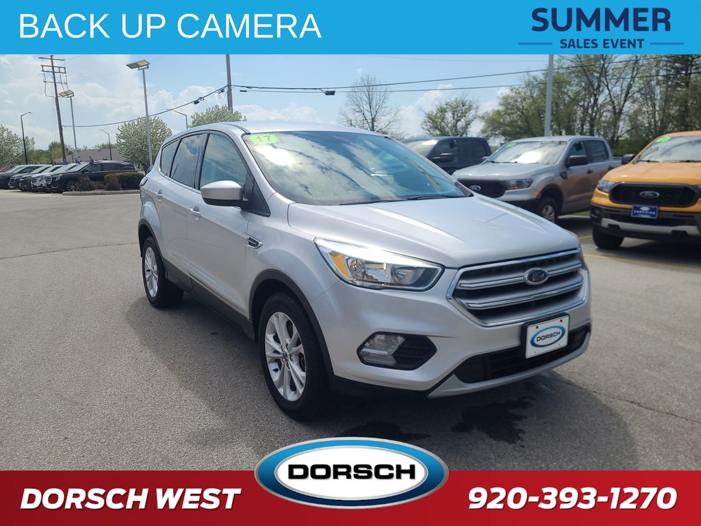 Used 2017 Ford Escape SE with VIN 1FMCU9GD7HUA01077 for sale in Green Bay, WI