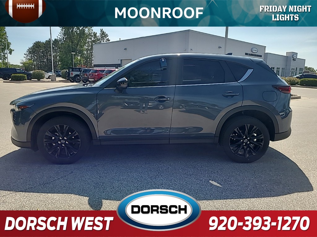 Used 2023 Mazda CX-5 S Carbon Edition with VIN JM3KFBCM9P0201480 for sale in Green Bay, WI