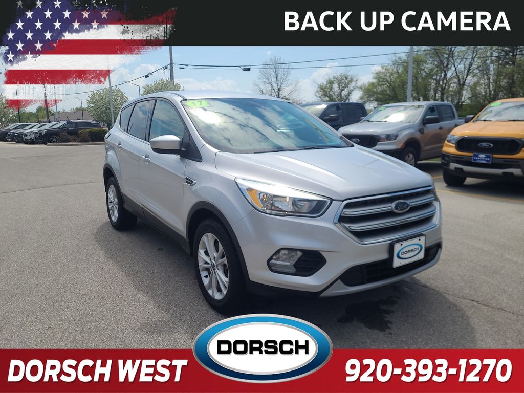 Used 2017 Ford Escape SE with VIN 1FMCU9GD7HUA01077 for sale in Green Bay, WI