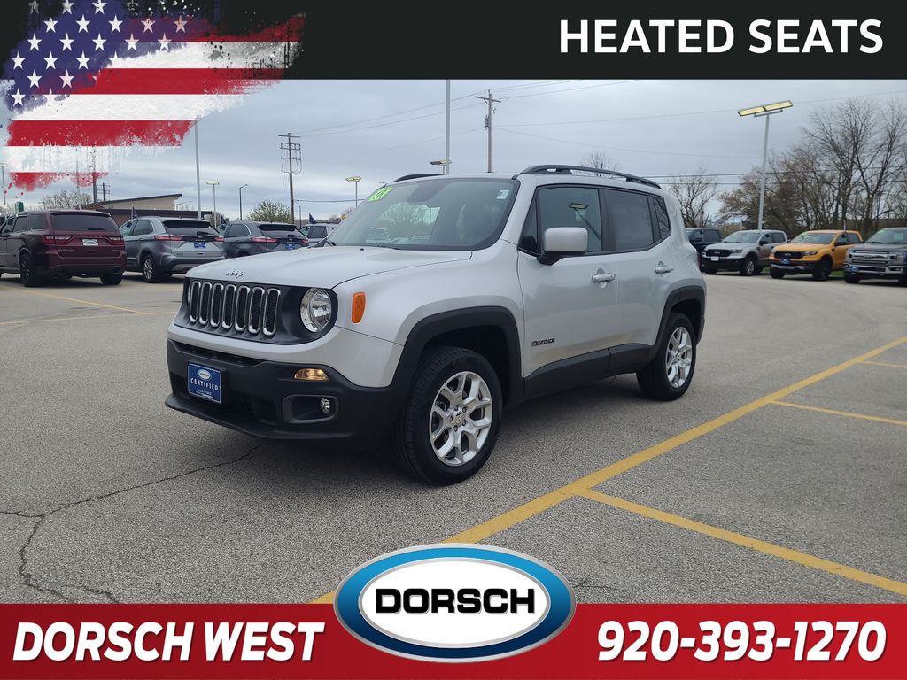 Used 2018 Jeep Renegade Latitude with VIN ZACCJBBB7JPJ36770 for sale in Green Bay, WI