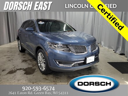Featured used vehicle 2018 Lincoln MKX Reserve SUV for sale in Green Bay, WI