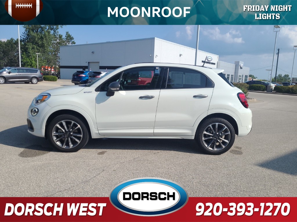 Used 2022 FIAT 500X Sport with VIN ZFBNF3C12NP957127 for sale in Green Bay, WI