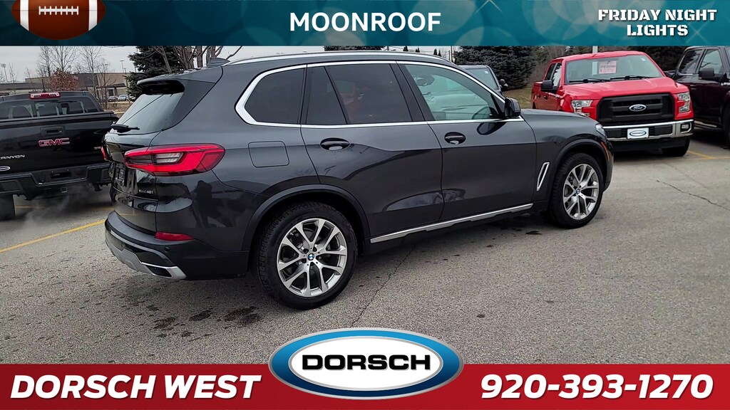 Used 2020 BMW X5 40i with VIN 5UXCR6C00L9B94063 for sale in Green Bay, WI