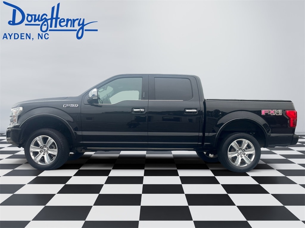 Used 2019 Ford F-150 Platinum with VIN 1FTEW1E45KFC10776 for sale in Ayden, NC