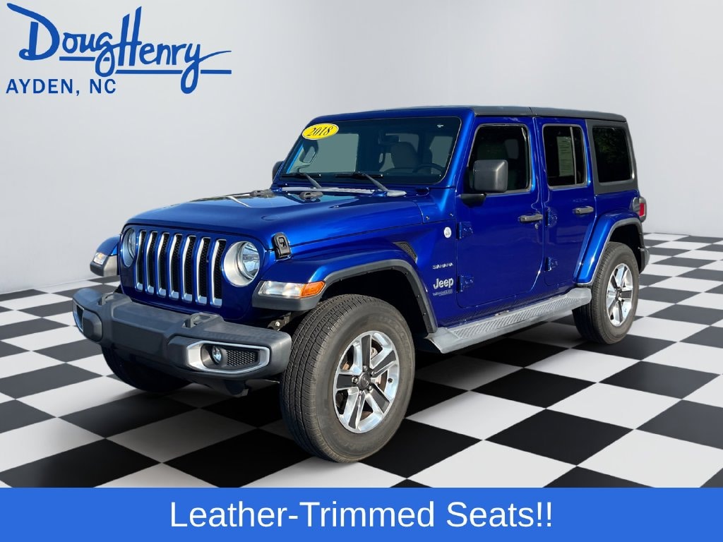 Used 2018 Jeep Wrangler Unlimited Sahara SUV