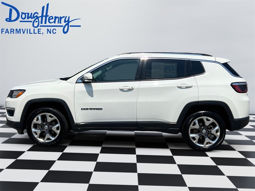 Used 2021 Jeep Compass Limited with VIN 3C4NJDCB0MT594735 for sale in Ayden, NC