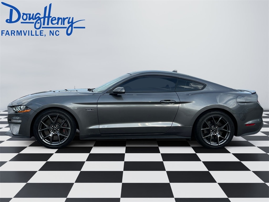 Used 2021 Ford Mustang EcoBoost with VIN 1FA6P8TD0M5117451 for sale in Ayden, NC