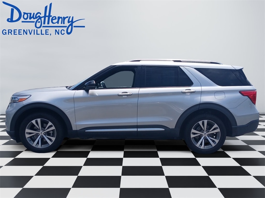 Used 2020 Ford Explorer Platinum with VIN 1FM5K8HC7LGA09752 for sale in Ayden, NC