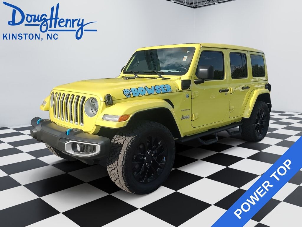 Used 2022 Jeep Wrangler Unlimited Sahara 4xe SUV