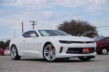 Featured used 2018 Chevrolet Camaro 1LT Coupe for sale in Waco, TX