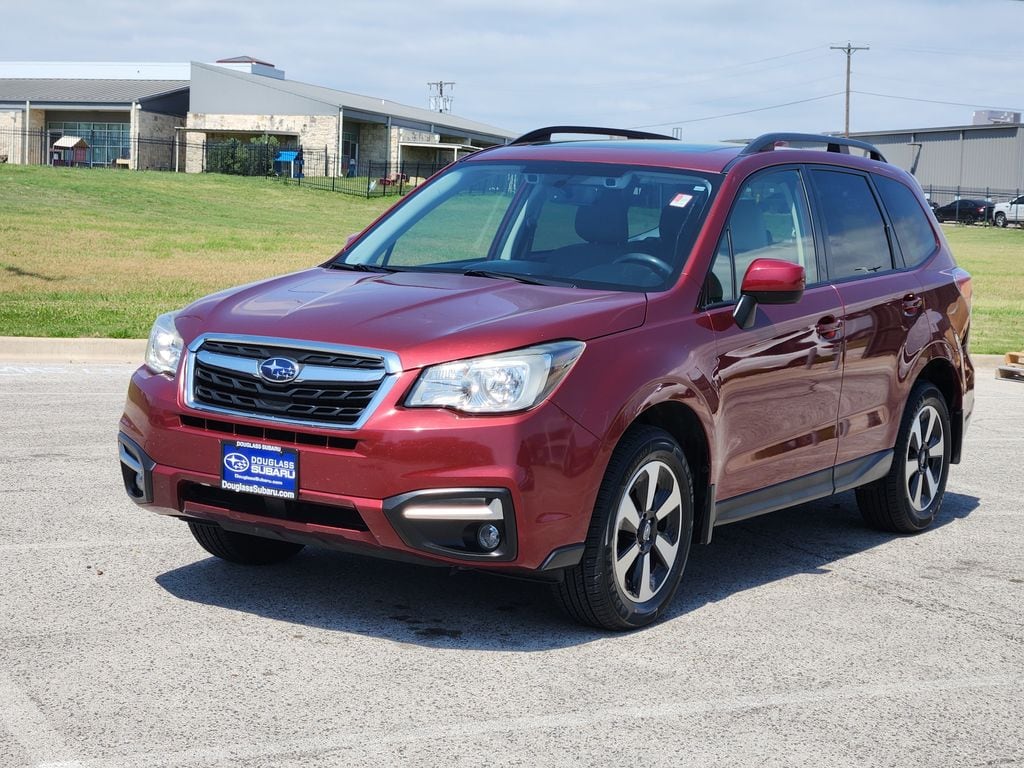 Used 2018 Subaru Forester Premium with VIN JF2SJAGC8JH419987 for sale in Waco, TX