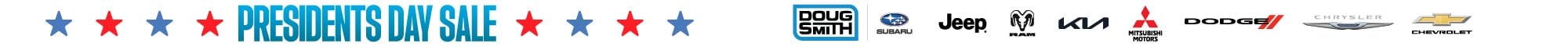 Best New & Used Car Deals during Presidents Day Sale at Doug Smith Dealerships Group in Utah