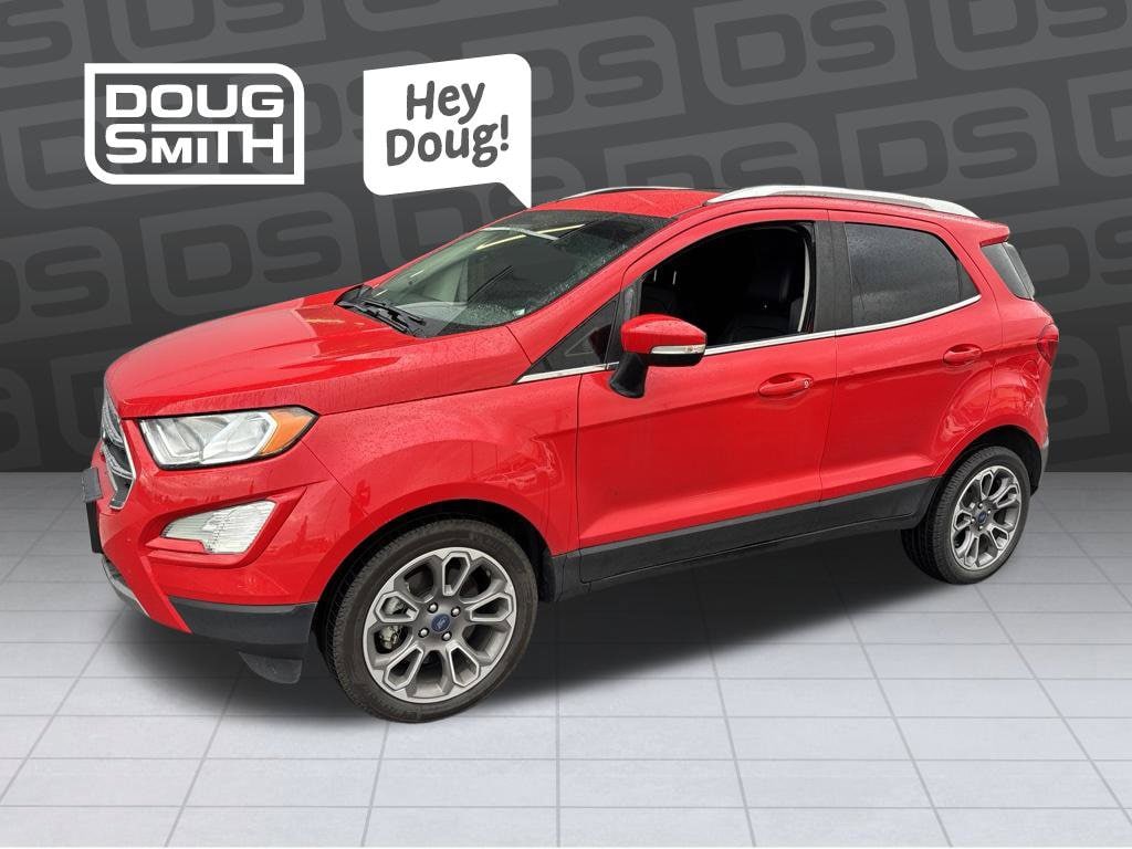 Used 2021 Ford EcoSport Titanium with VIN MAJ3S2KE5MC434615 for sale in Lindon, UT