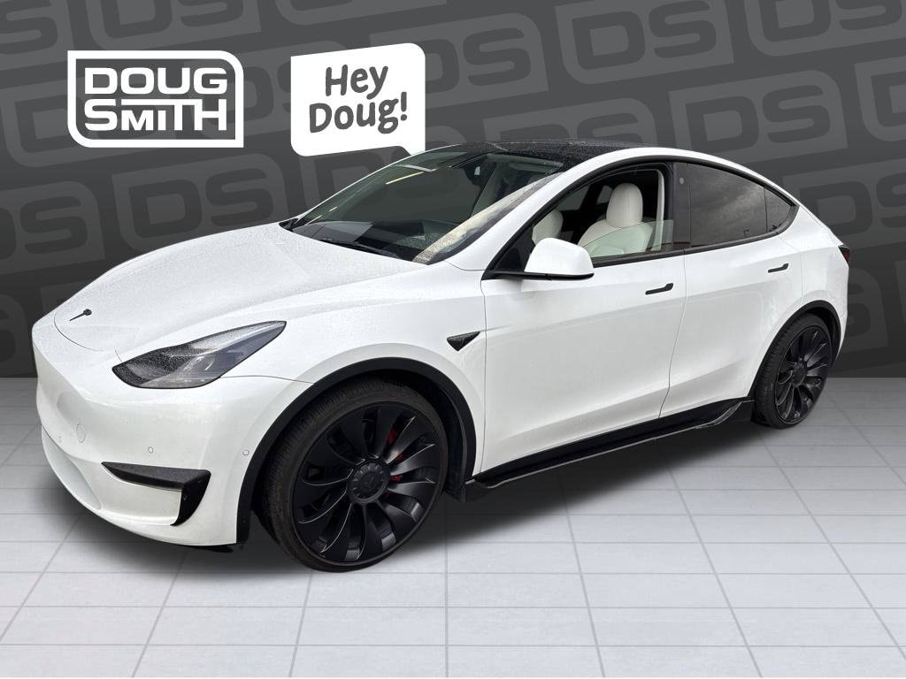 Used 2022 Tesla Model Y Performance with VIN 7SAYGDEF3NF502404 for sale in Lindon, UT