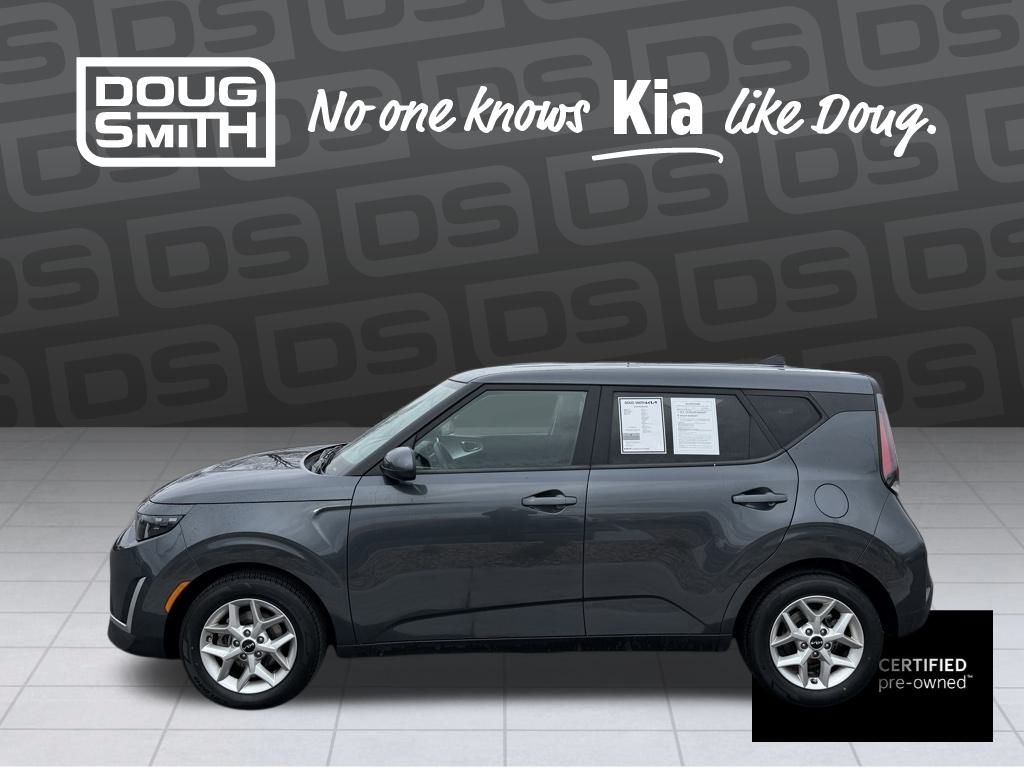 Certified 2023 Kia Soul LX with VIN KNDJ23AU6P7885341 for sale in Lindon, UT