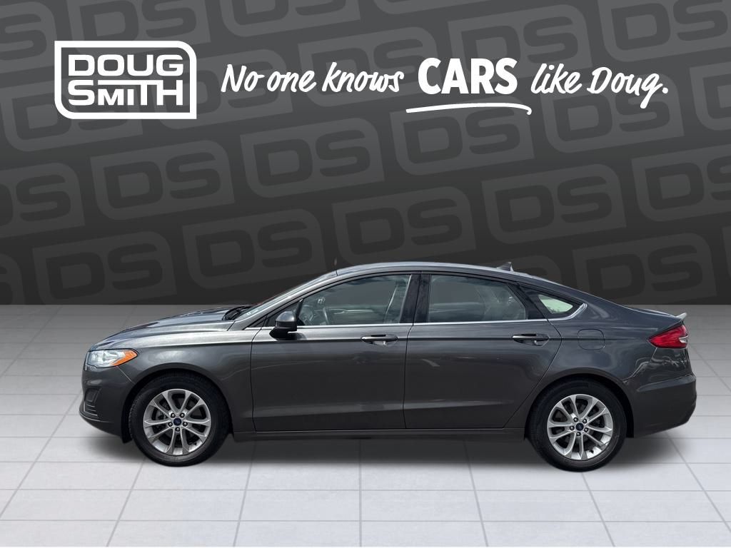 Used 2019 Ford Fusion SE with VIN 3FA6P0HD6KR190036 for sale in Lindon, UT