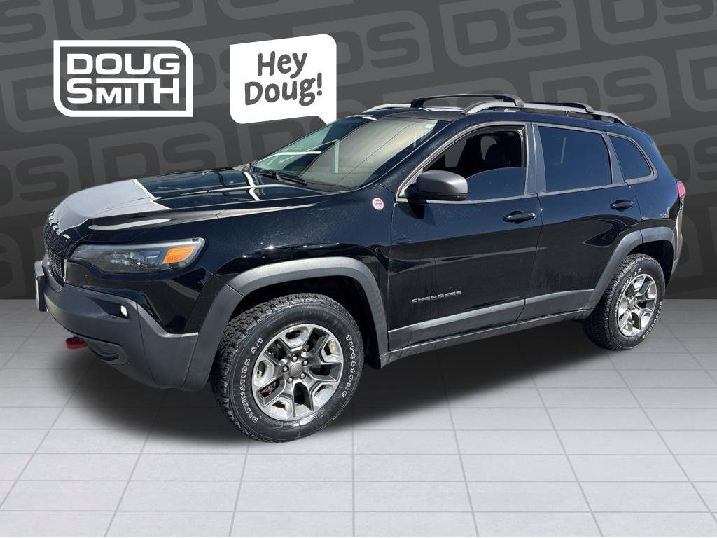 Used 2019 Jeep Cherokee Trailhawk with VIN 1C4PJMBN5KD201254 for sale in Lindon, UT