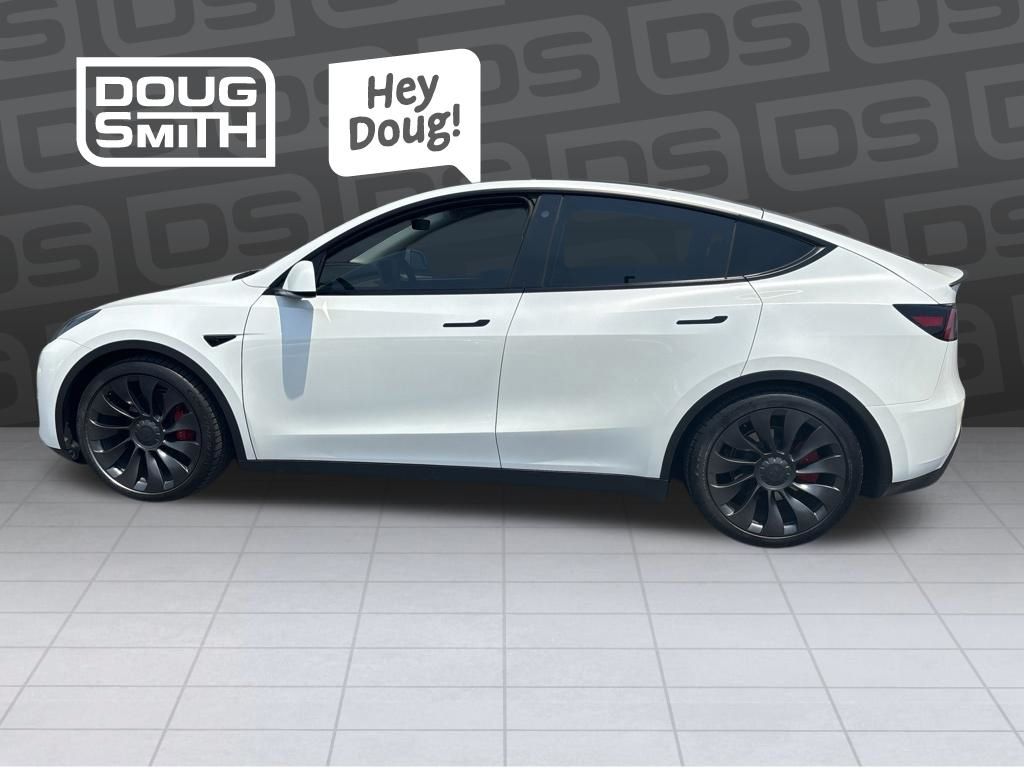 Used 2023 Tesla Model Y Performance with VIN 7SAYGDEF1PF713894 for sale in Lindon, UT