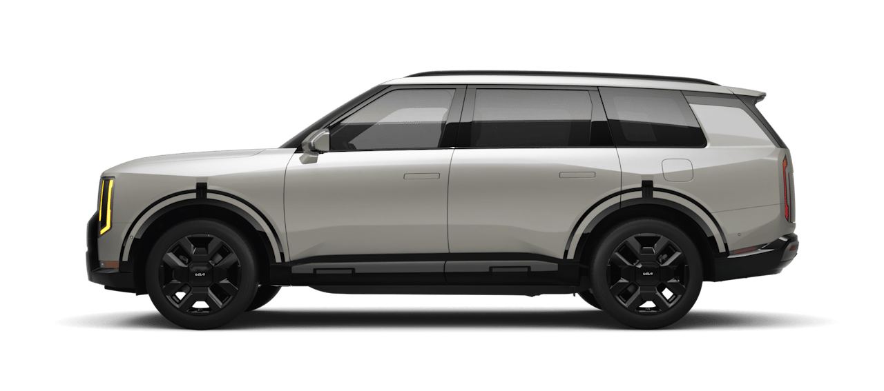 2027 Kia Telluride in Ivory Silver