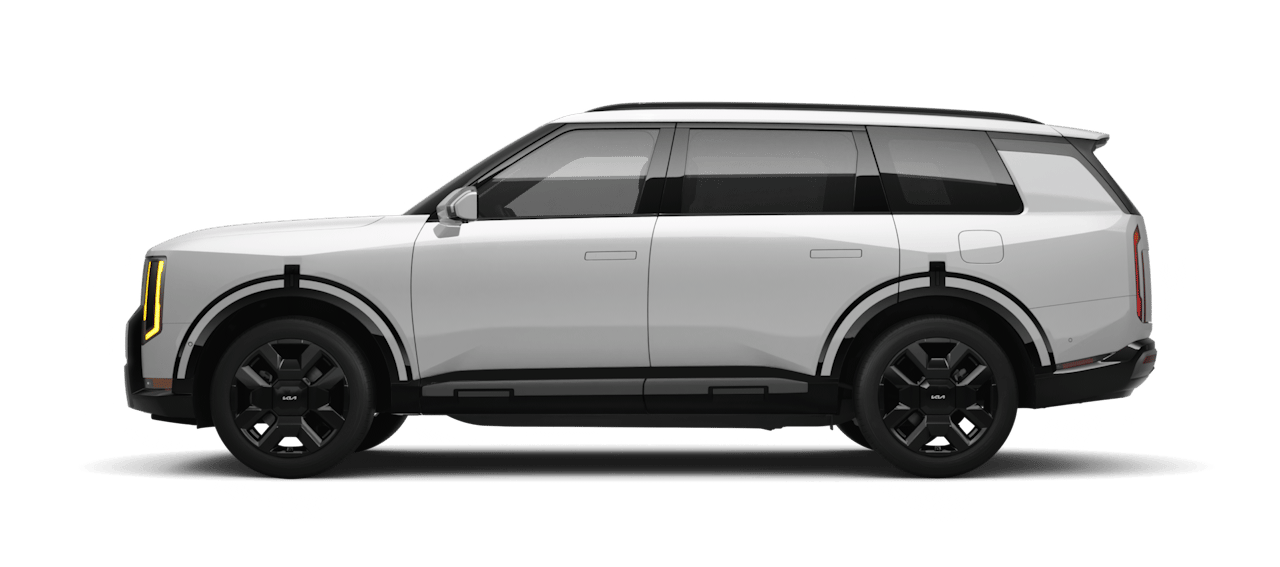 2027 Kia Telluride in Glacial White Pearl