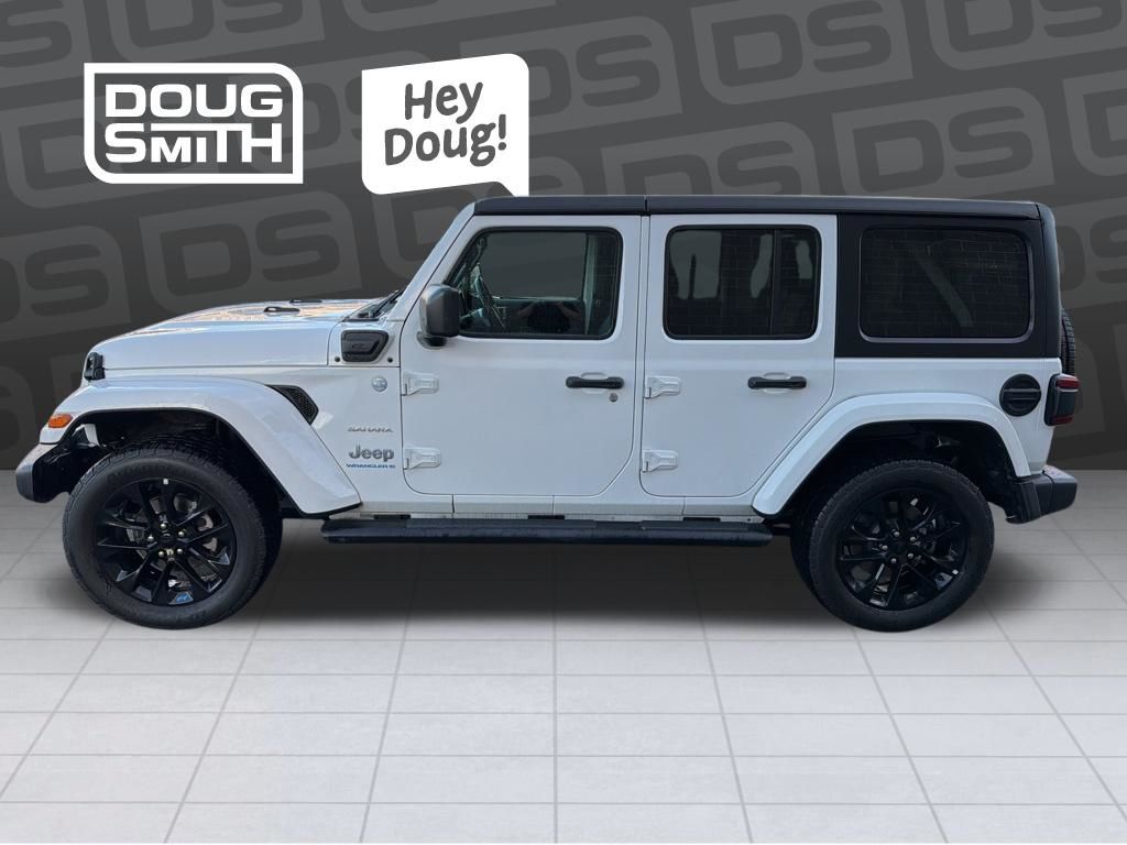 Used 2023 Jeep Wrangler 4xe Sahara 4XE with VIN 1C4JJXP65PW556011 for sale in Lindon, UT