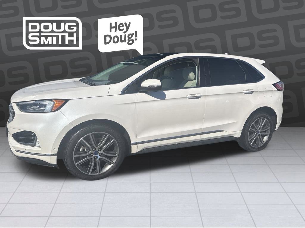 Used 2019 Ford Edge Titanium with VIN 2FMPK4K9XKBC74413 for sale in Lindon, UT