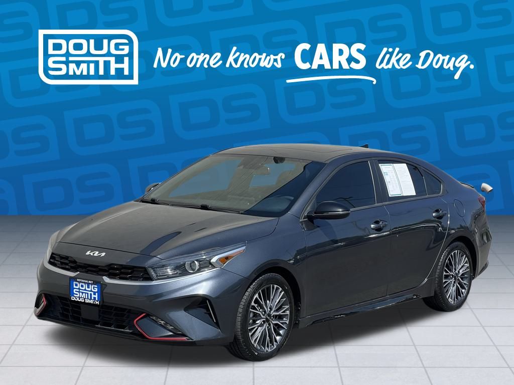 Used 2022 Kia FORTE GT-Line with VIN 3KPF54AD8NE501320 for sale in American Fork, UT