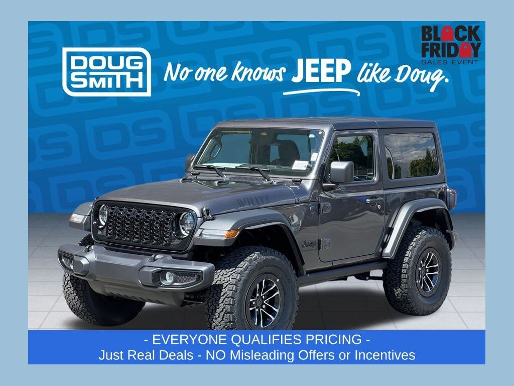 New 2025 Jeep Wrangler Willys Sport Utility